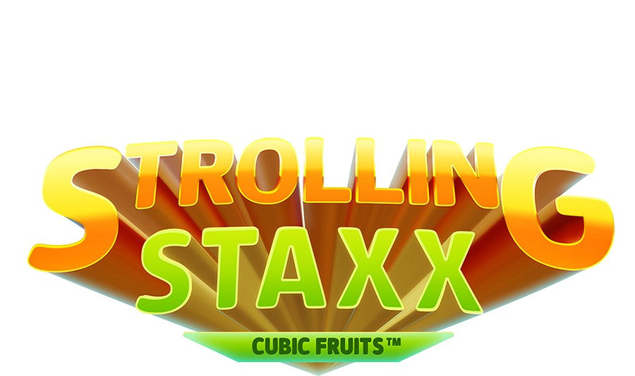 Strolling Staxx: Cubic Fruits Slot Logo Kong Casino