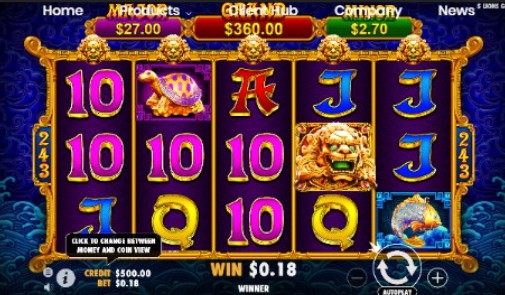 5 Lions Gold Slot