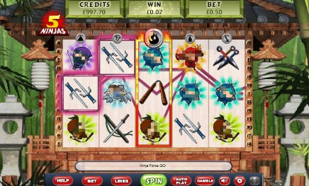 5 Ninjas Casino Games