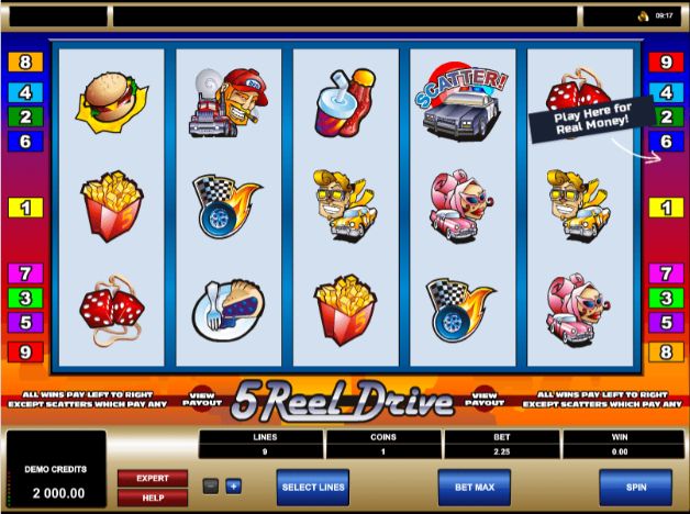 5 Reel Drive Casino Games