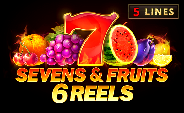5 Super Sevens & Fruits Slot Logo Kong Casino