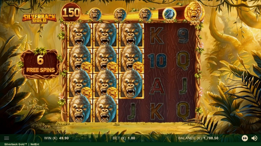 Silverback Gold Slot gameplay