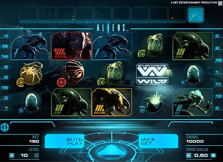 Aliens Slots Online