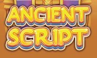 Ancient Script Casino Games