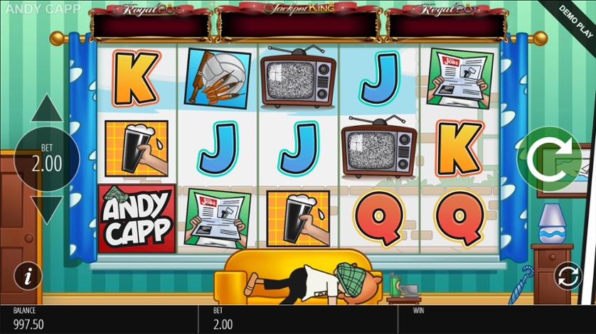 Andy Capp Slot Gameplay