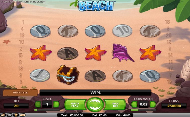 Beach Casino Games