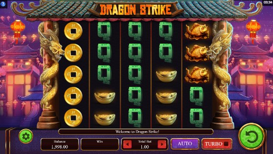 Dragon Strike Casino Games