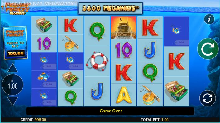 Fishin Frenzy Megaways mobile slot