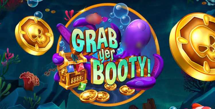 Grab Yer Booty Slot Logo Kong Casino