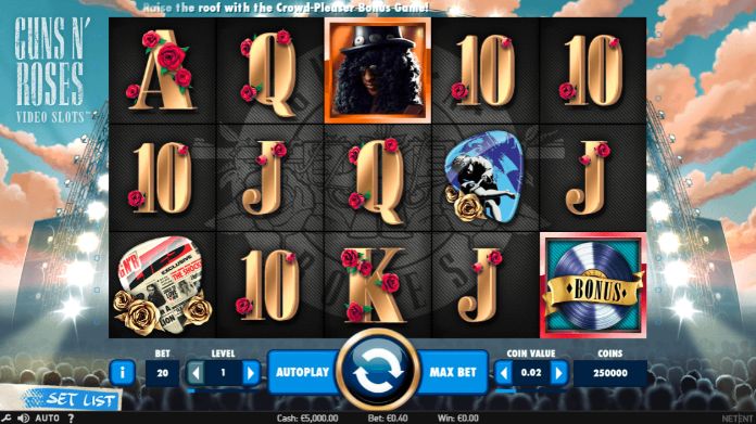 Guns N' Roses Video Slots mobile slot