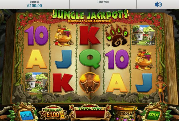 Jungle Jackpots mobile slot