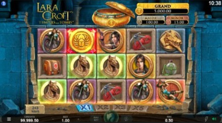 Lara Croft: Temples and Tombs Casino Games