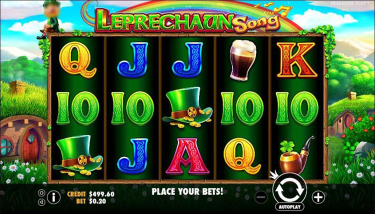 Leprechaun Song Slot Reels