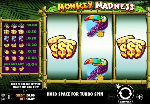 Monkey Madness | Playtech Slots | Kong Casino