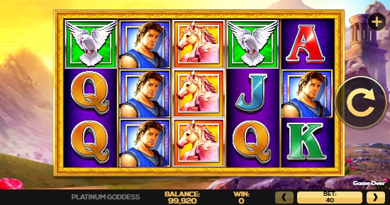 Platinum Goddess Casino Games