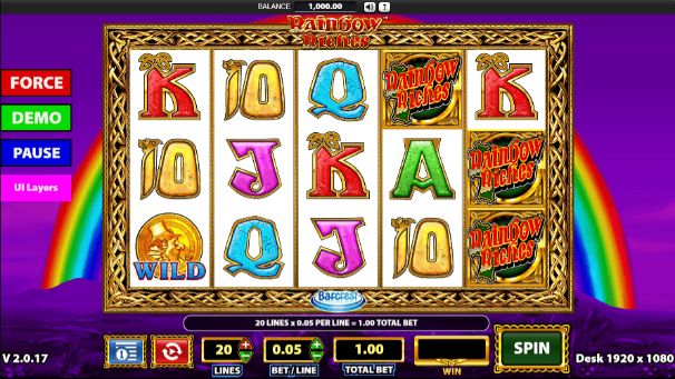 Rainbow Riches mobile slot