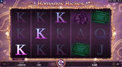 Romanov Riches Casino Game
