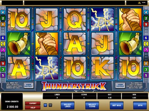 thunderstruck mobile slot