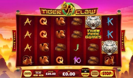 Tiger Claw Casino Games