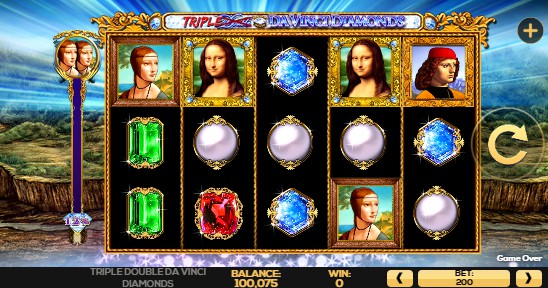 Triple Double Da Vinci Diamonds Casino Games