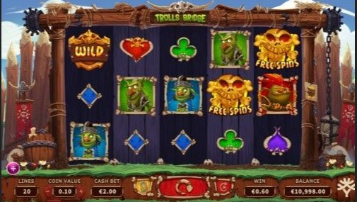 Trolls Bridge Casino Games
