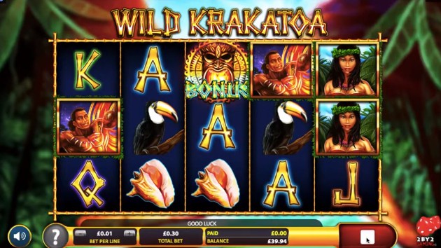 Wild Krakatoa Casino Games