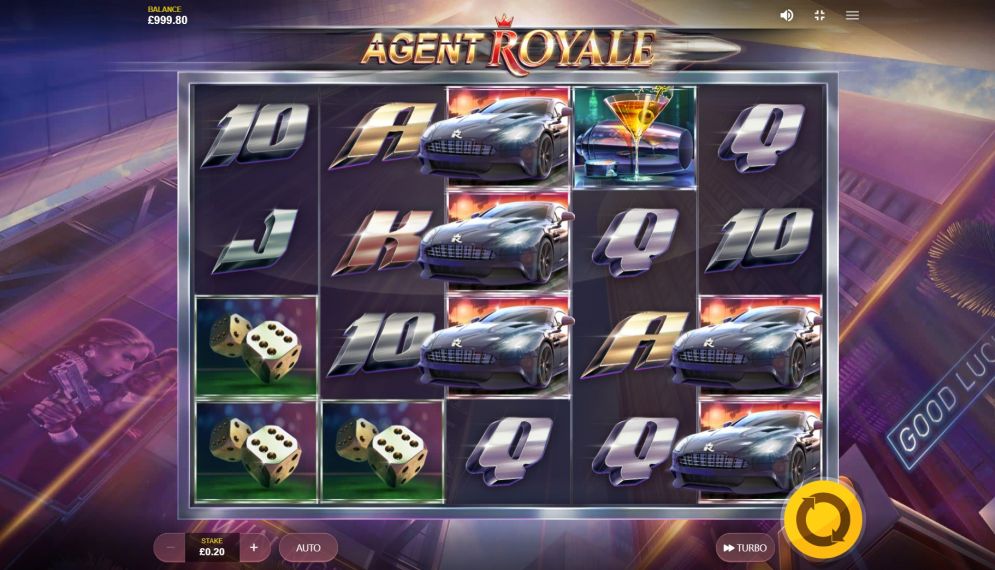 Agent Royale Slot Gameplay