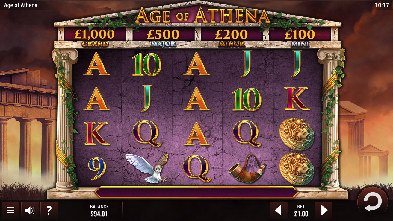 Age of Athena Slot Gameplay