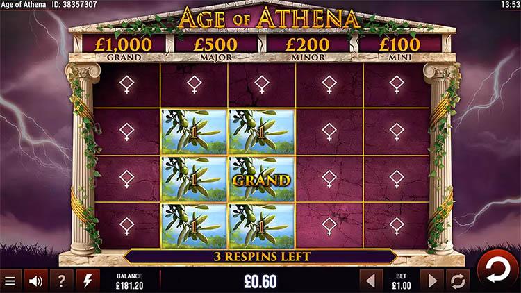 Age of Athena Slot Reels