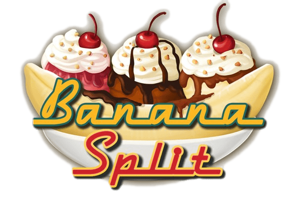 Banana Split Slot Logo