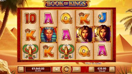 Book of Kings Casino Games