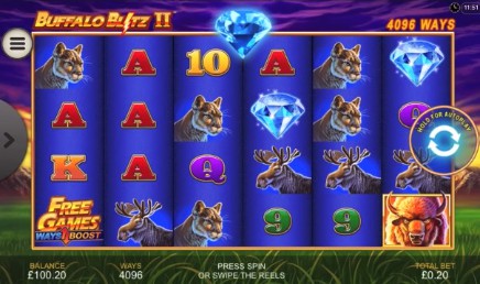 Buffalo Blitz 2 Casino Games