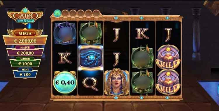 Cairo Link & Win Slots Gameplay