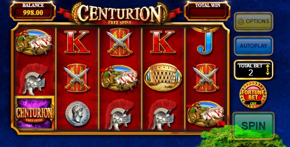 Centurion Free Spins Casino Games