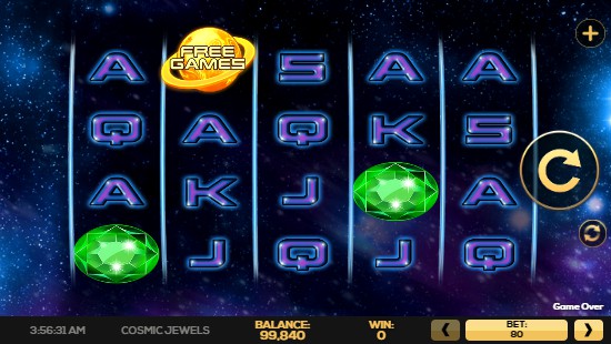 Cosmic Jewels Casino Games