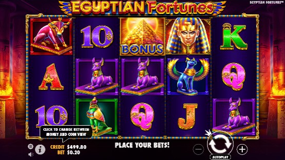 Egyptian Fortunes mobile slot