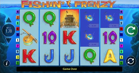 Fishin Frenzy Casino Games