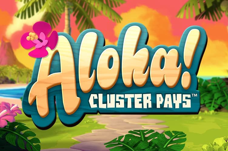 Aloha! Cluster Pays Slot Logo Kong Casino