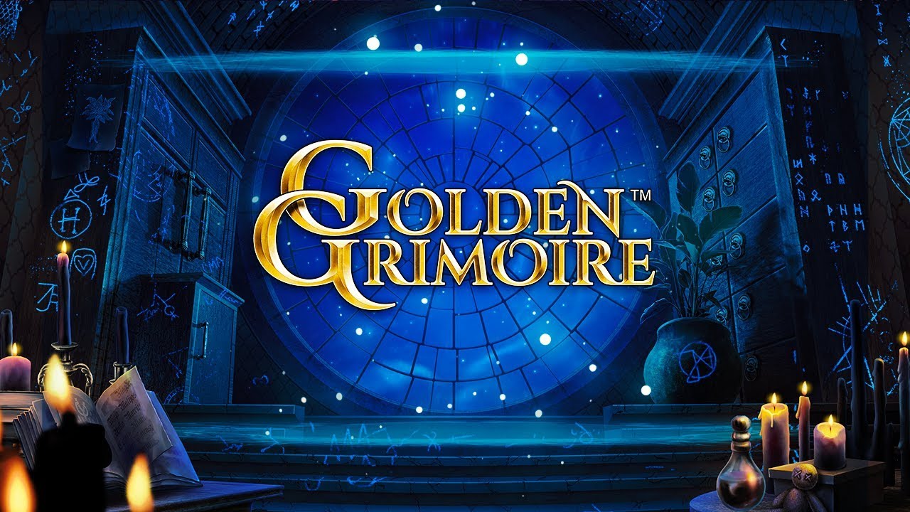 Golden Grimoire Slot Logo Kong Casino