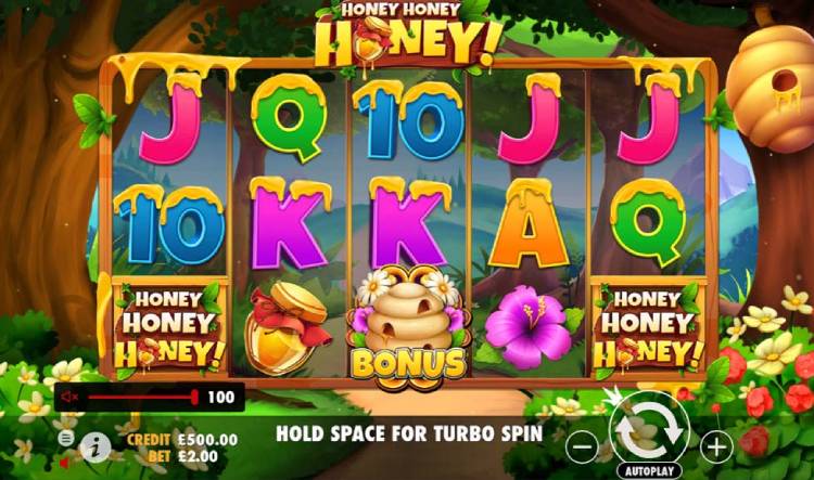 Honey Honey Honey Slots Reels