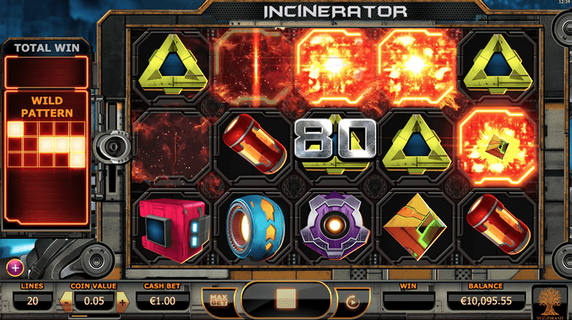 Incinerator Slot Gameplay