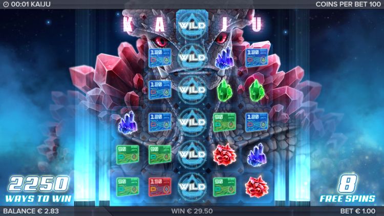 Kaiju Slot Free Spins