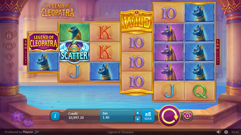 Legend of Cleopatra Slots Online