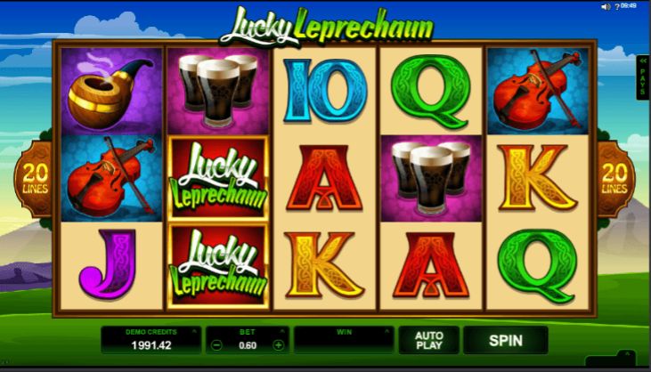 lucky leprechaun mobile slot