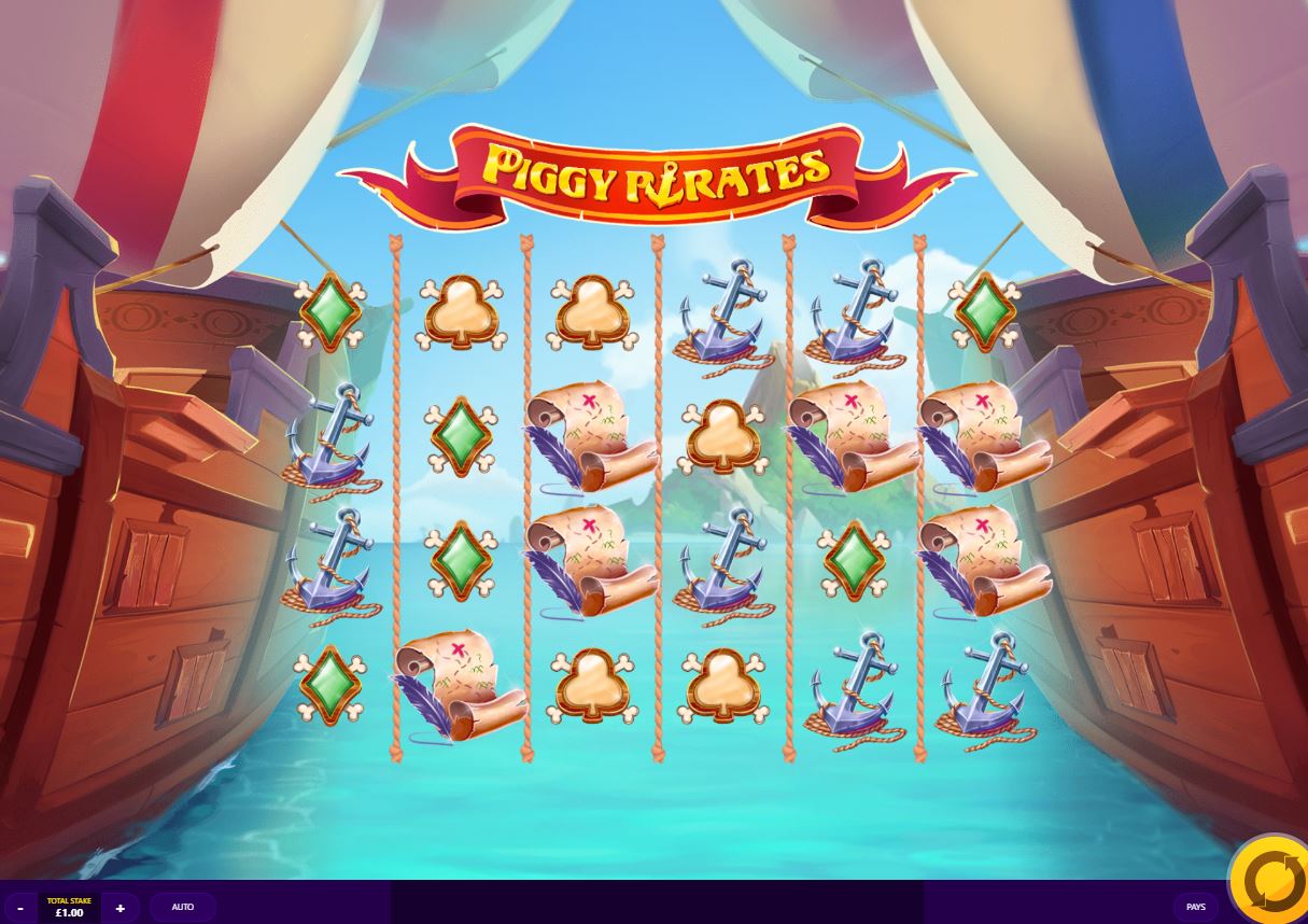 Piggy Pirates Slot Gameplay