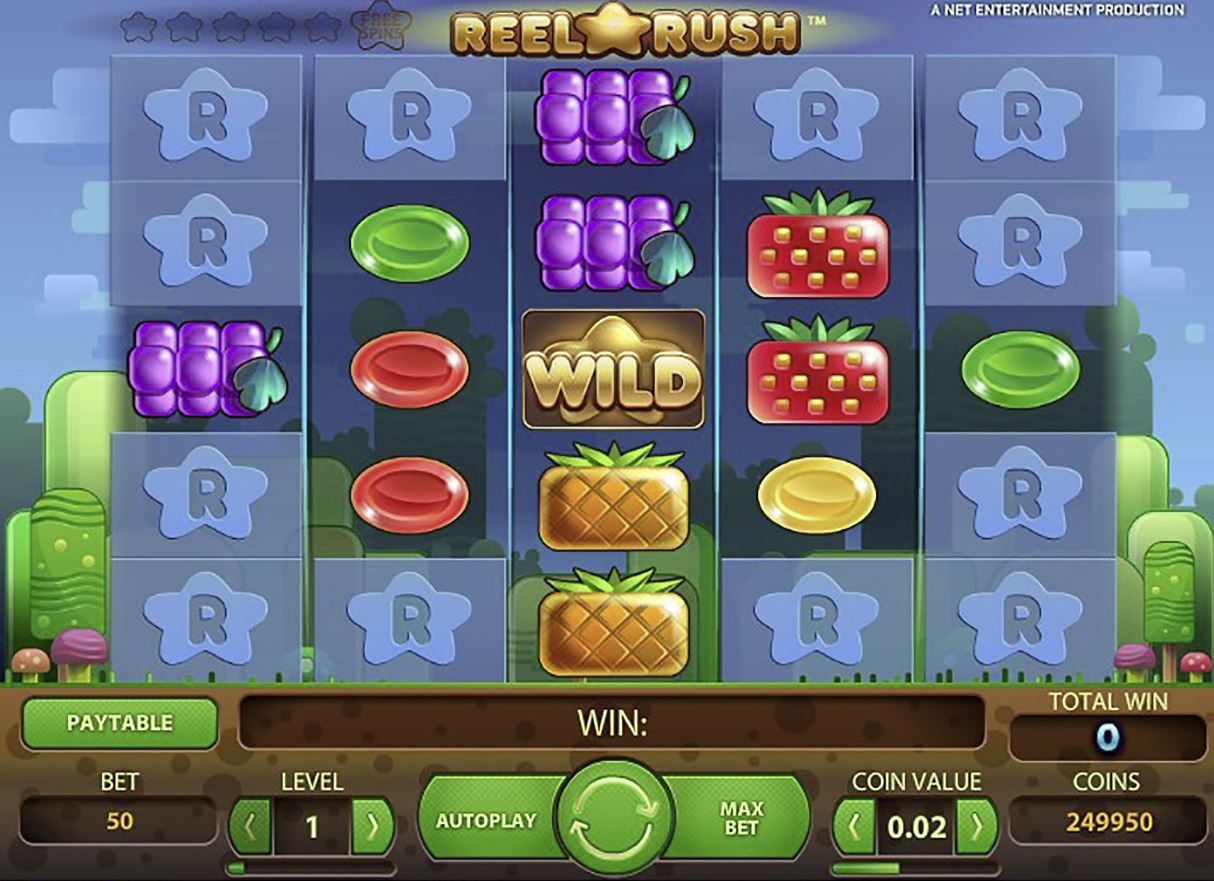 Reel Rush Slot Gameplay