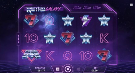 Retro Galaxy Casino Games