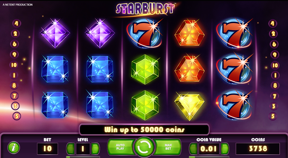 Starburst mobile slot