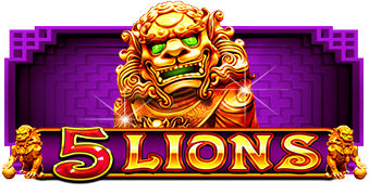 5 Lions Slot Logo Kong Casino