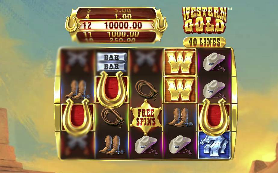 Western Gold Slot Gameplay